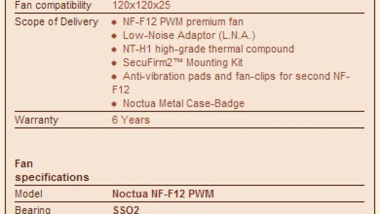 Noctua NH-U12S CPU Cooler Review