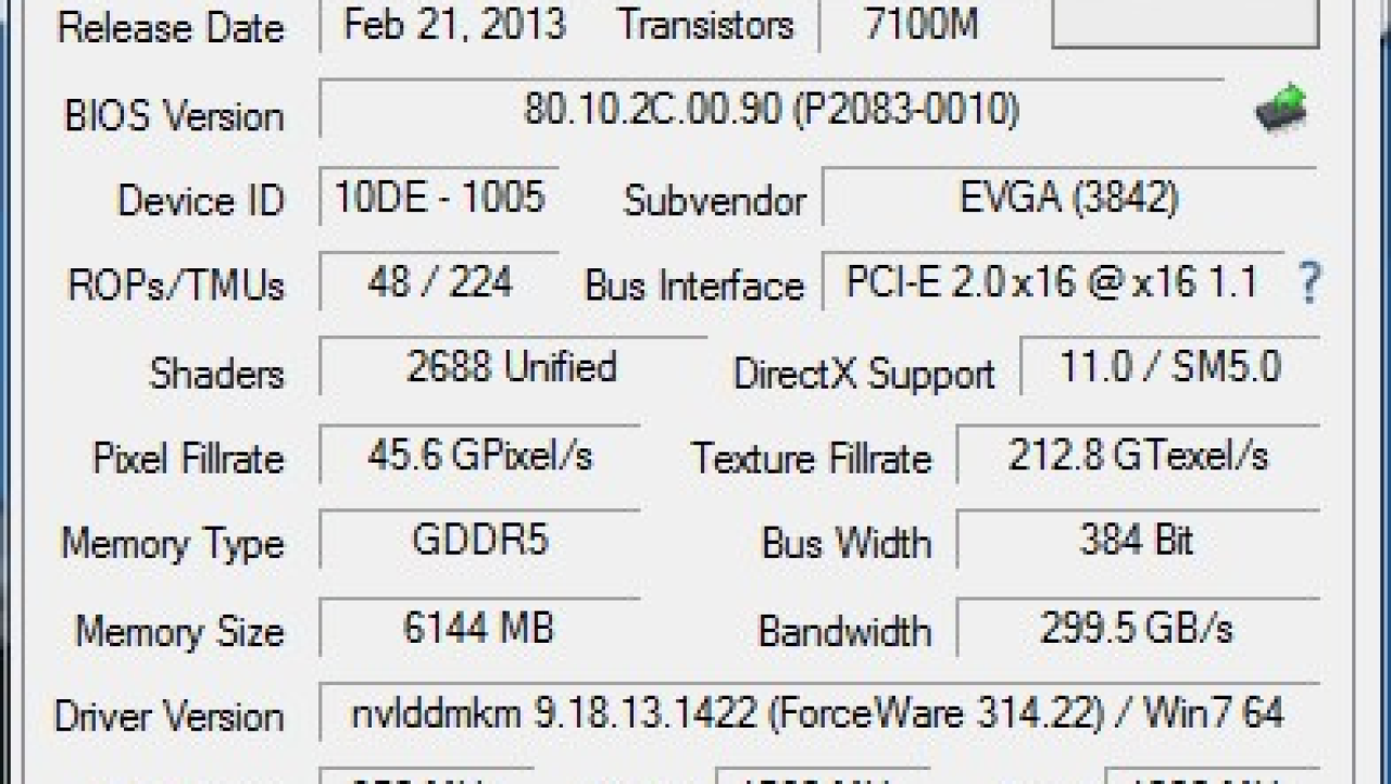 EVGA GeForce GTX TITAN 6GB SuperClocked Video Cards in SLI Overclocked