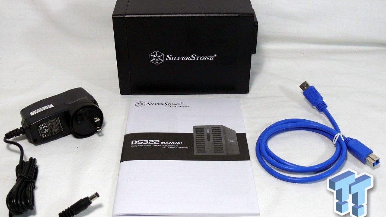 SilverStone DS322 Dual-Bay RAID Enclosure Review