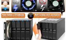 Icy Dock FlexCage MB975SP-B Tray-Less 5 x 3.5inch HDD Dock Review