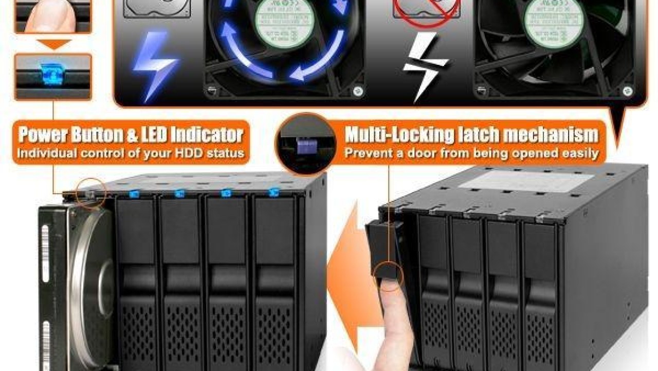 Icy Dock FlexCage MB975SP-B Tray-Less 5 x 3.5inch HDD Dock Review