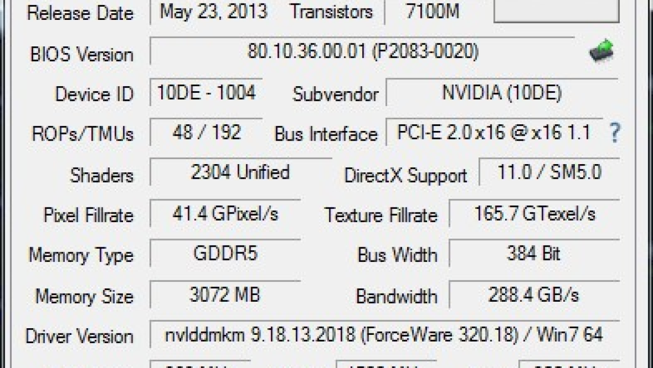 NVIDIA GeForce GTX 780 3GB Video Card Review