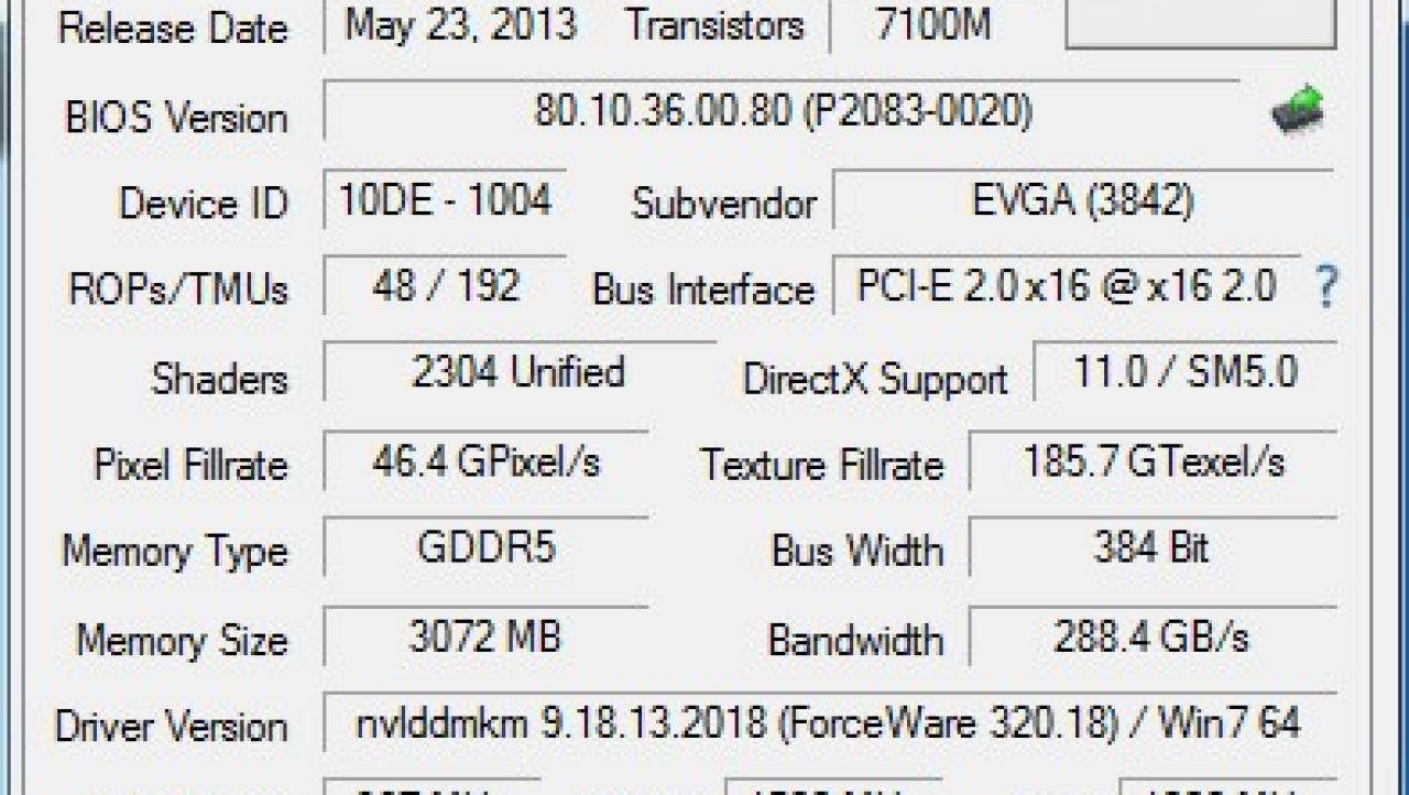 EVGA GeForce GTX 780 3GB SuperClocked Video Cards in SLI