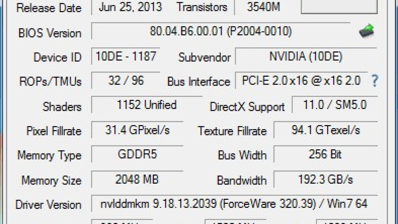 NVIDIA GeForce GTX 760 2GB Video Card Review