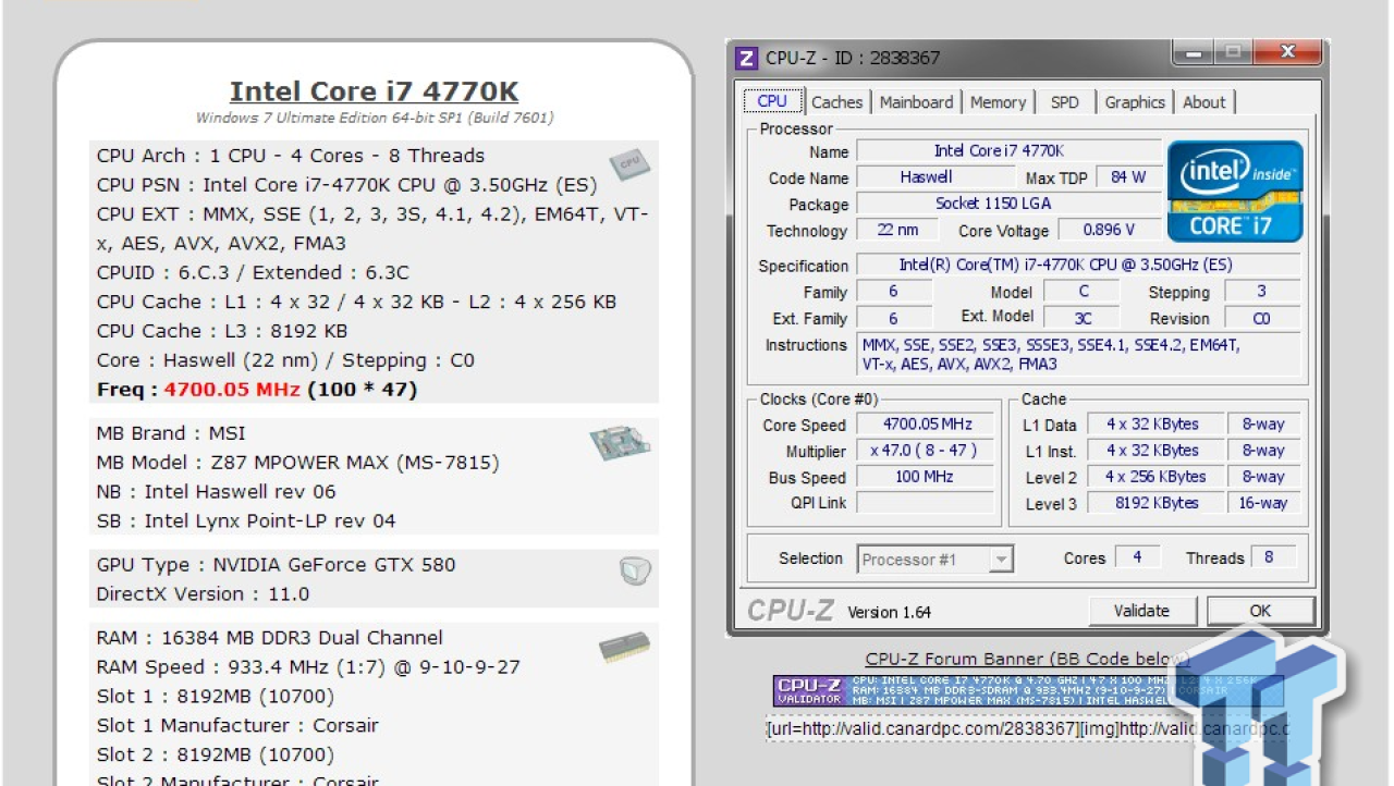 MSI MPOWER MAX (Intel Z87) Motherboard Review
