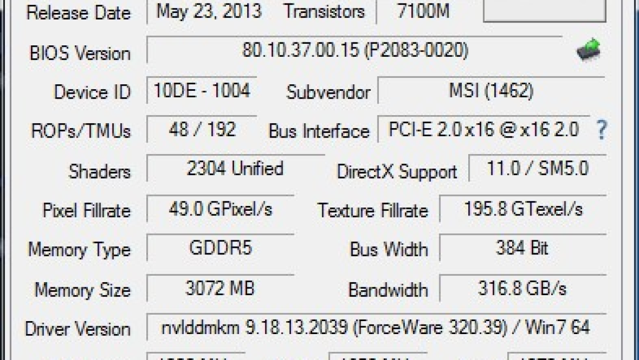 MSI GeForce GTX 780 3GB Twin Frozr Gaming OC Overclocked Video Card Review