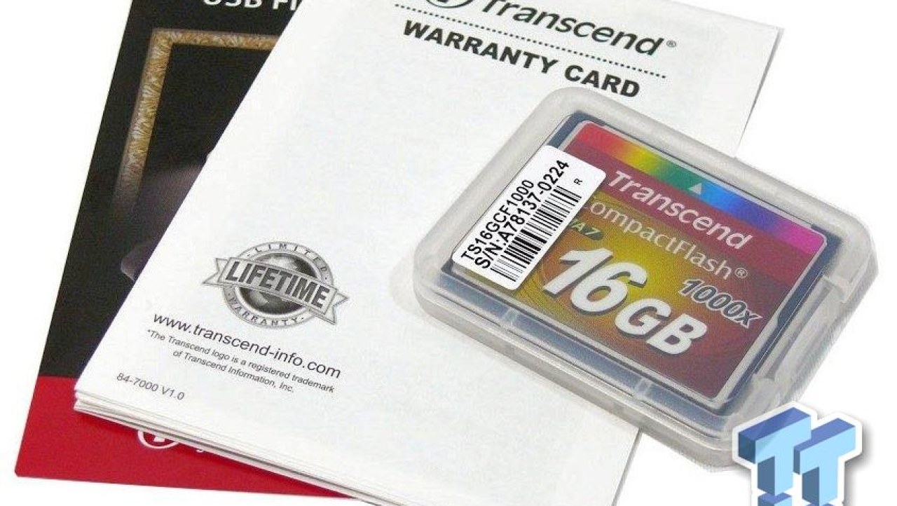 Transcend Ultimate 16GB Compact Flash Memory Card Review