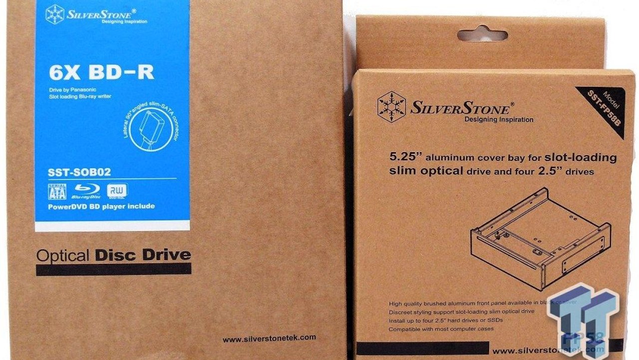 SilverStone SOB02 Slot Loading 6x Blu-ray Writer Review