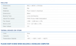 Zalman CNPS2X Mini-ITX CPU Cooler Review