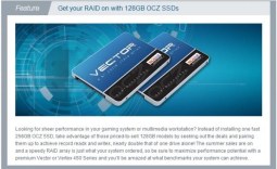 OCZ Technology Vector 128GB SSD RAID Report