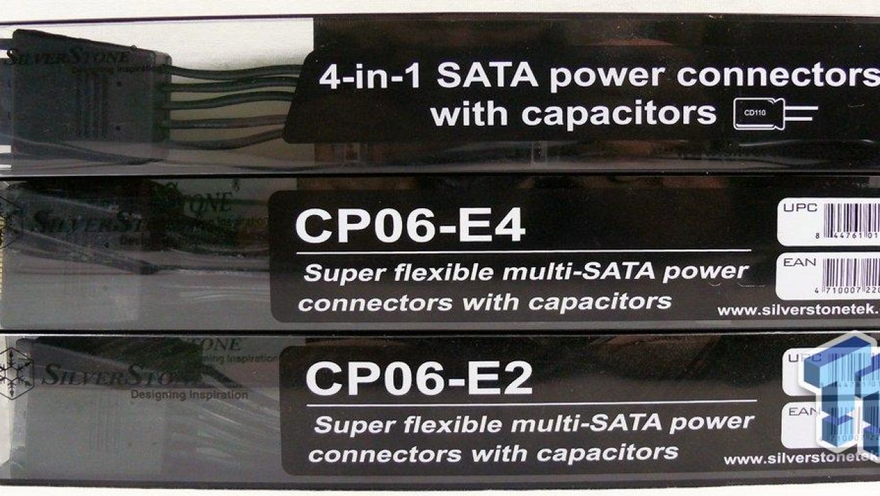 SilverStone CP06 SATA Power Connectors Review
