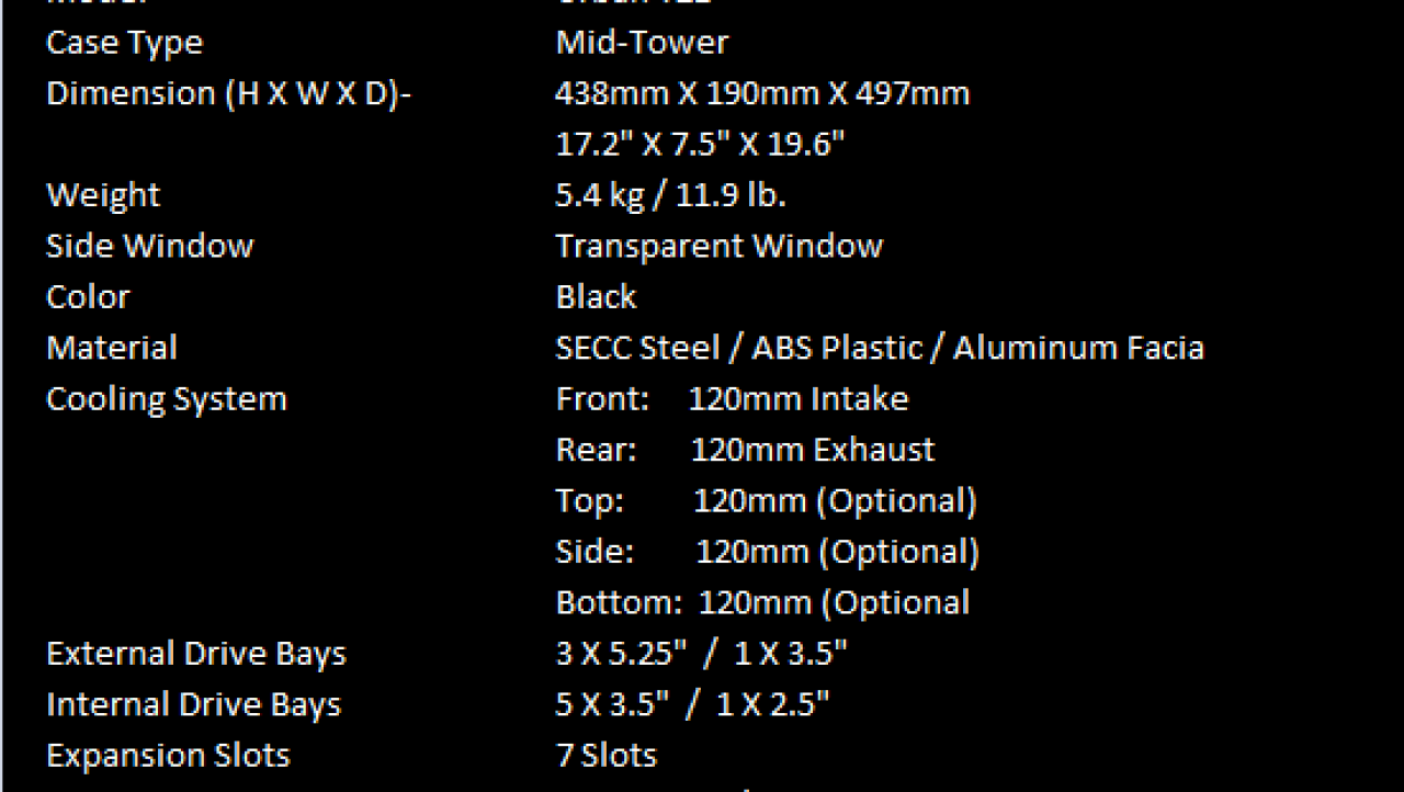 Thermaltake Urban T21 Mid-Tower Chassis Review