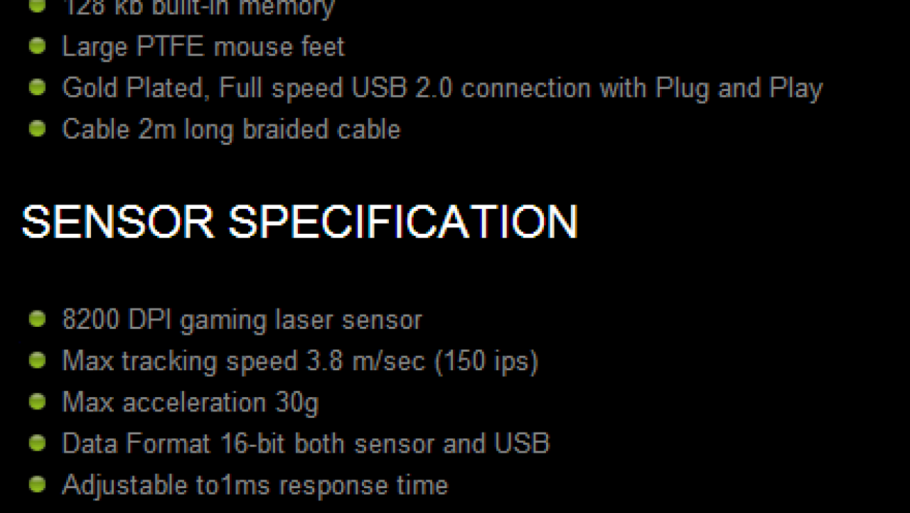 Mionix Avior 8200 Laser Gaming Mouse Review