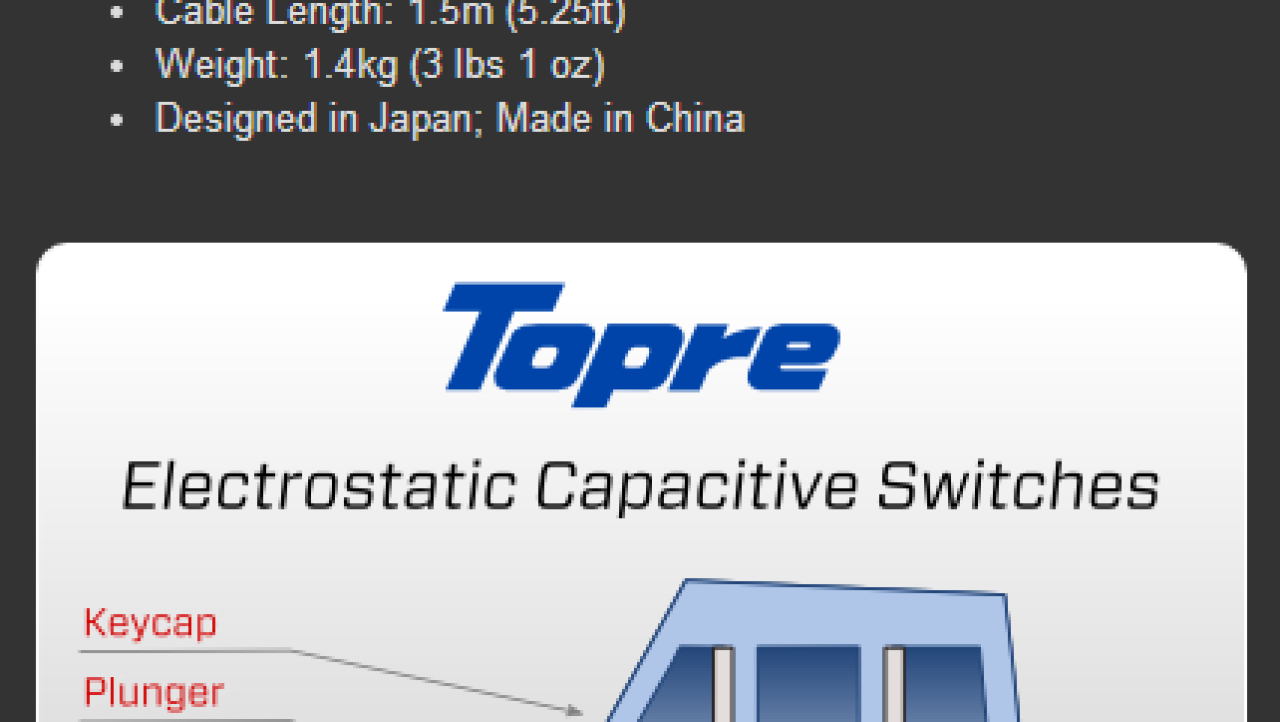 Topre Type Heaven 104-Key Keyboard Review