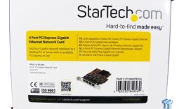 StarTech ST1000SPEX42 Quad Port Gigabit NIC Review