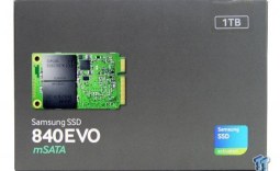 Samsung 840 EVO 1TB mSATA SSD Review