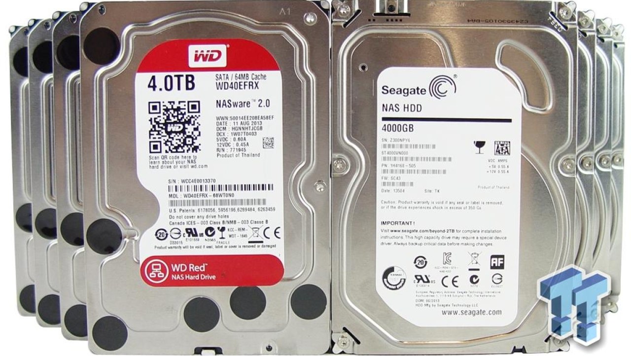 Seagate NAS and WD Red HDD DAS RAID Performance Analysis