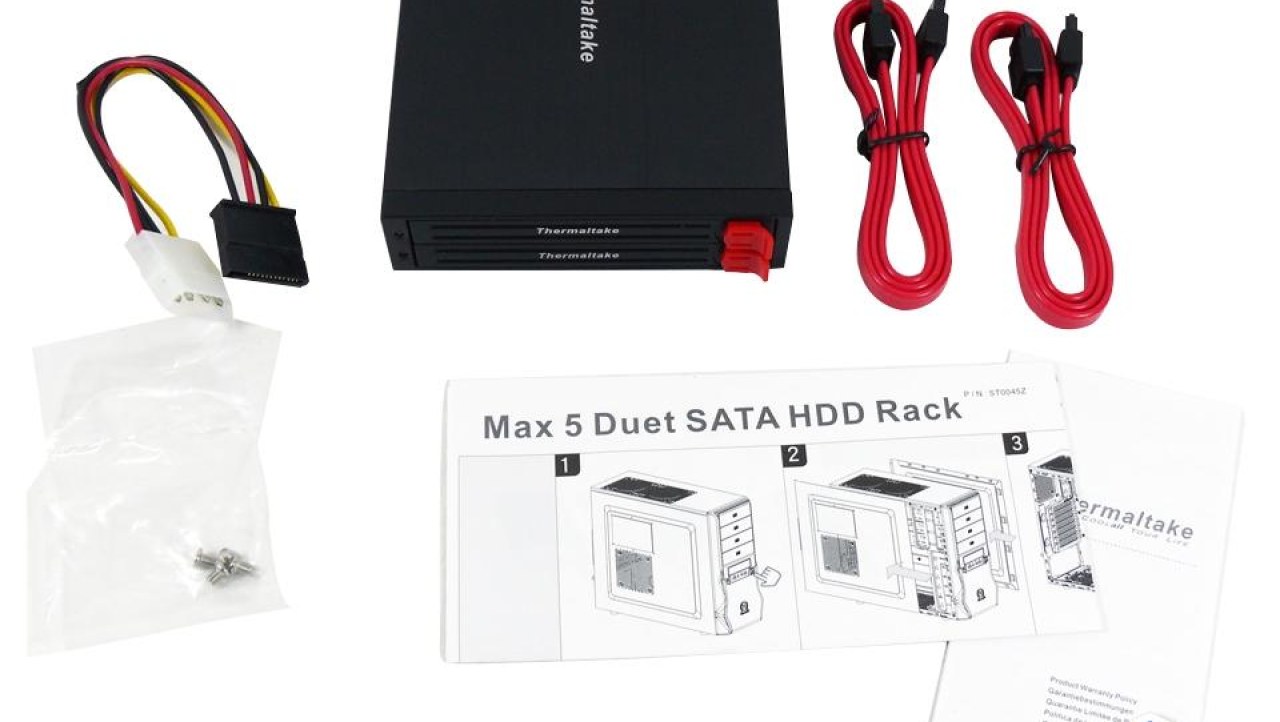 Thermaltake Max 5 Duet 2.5-inch Storage Rack Review