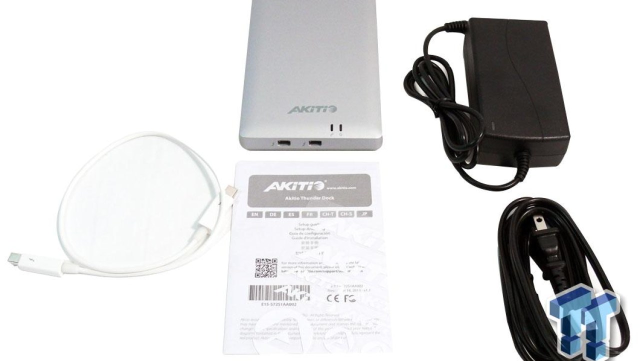 AKiTiO Thunder Dock Review - eSATA and Firewire for your MacBook Pro