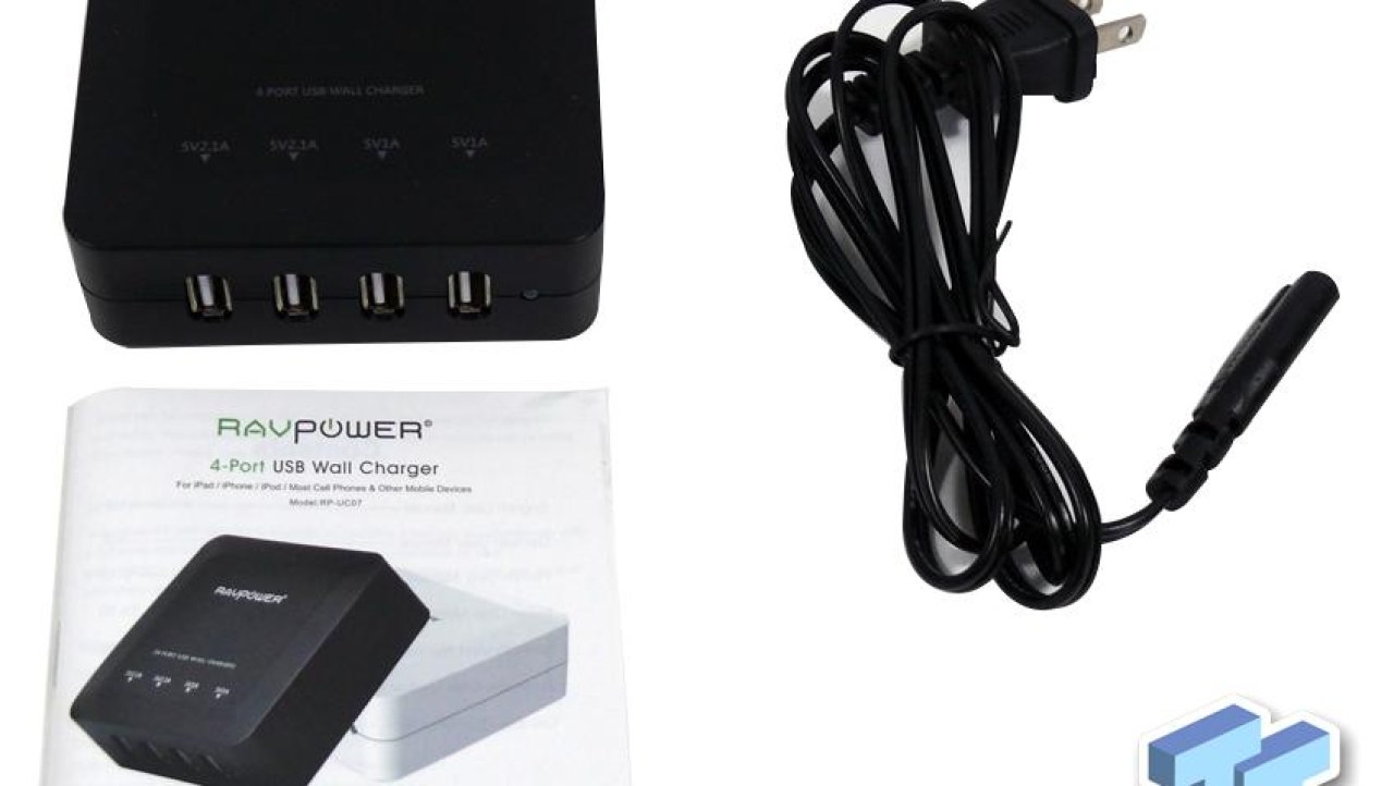 RAVPower Bolt RP-UC07 Four-Port USB Wall Charger Review
