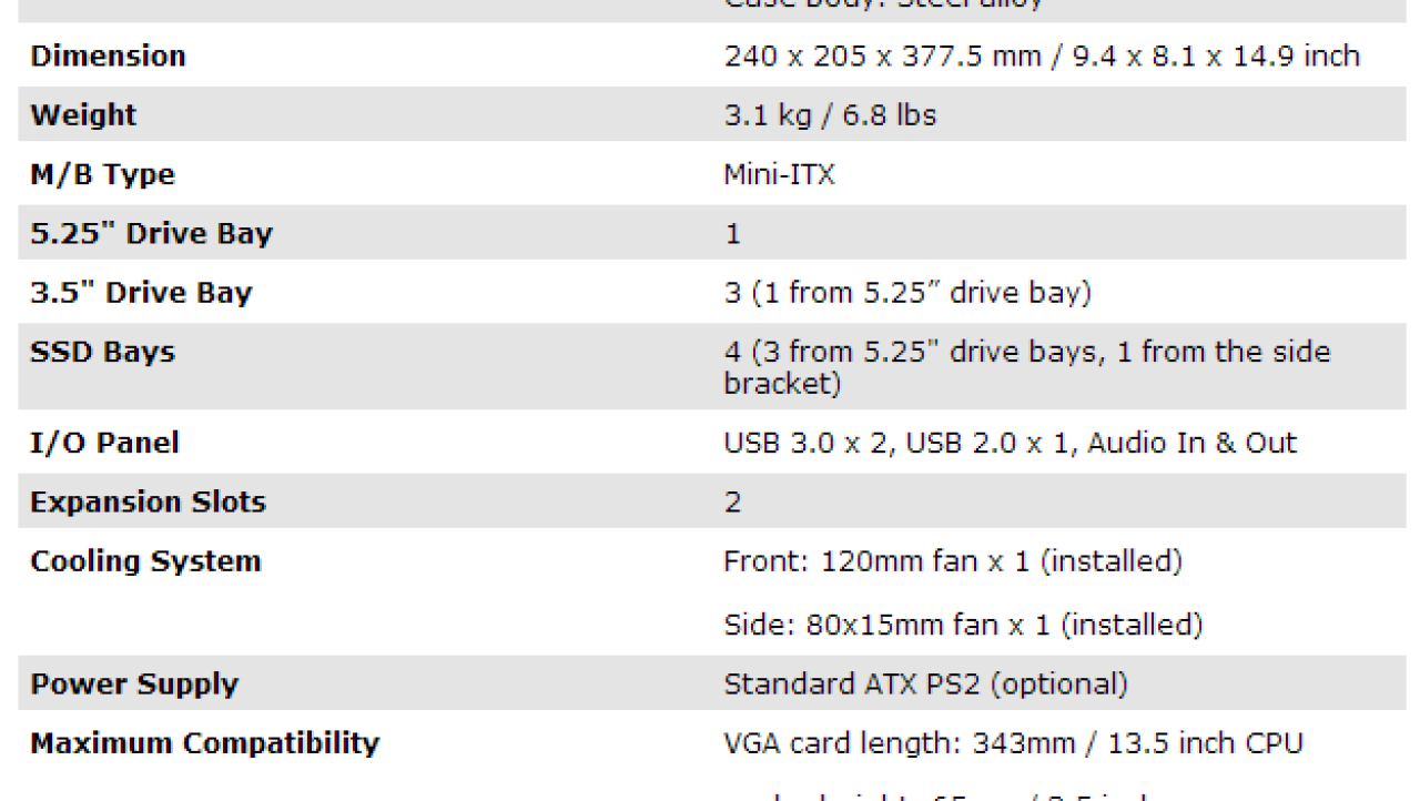 Cooler Master Elite 130 SFF Chassis Review