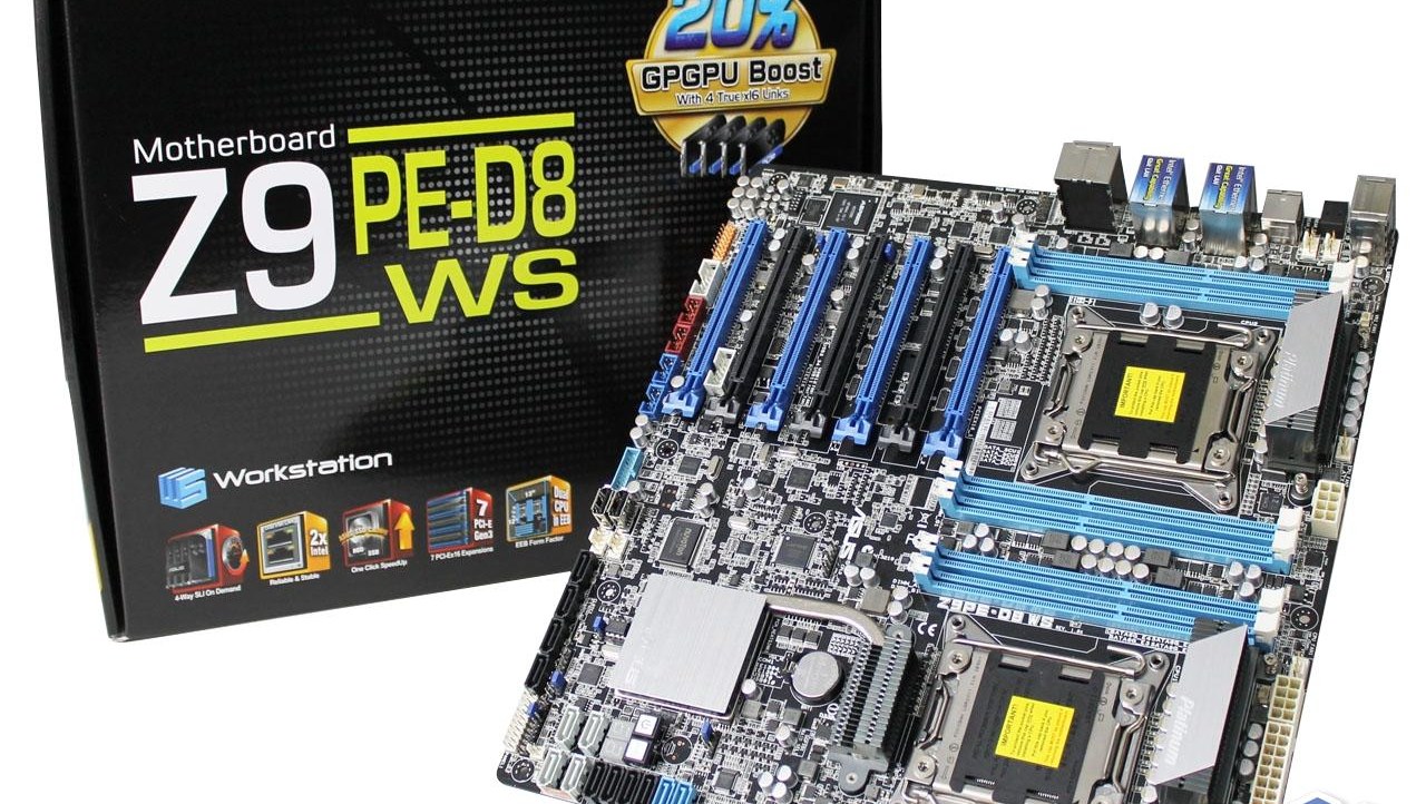 ASUS Z9PE-D8 WS Workstation (Intel C602) Motherboard Review