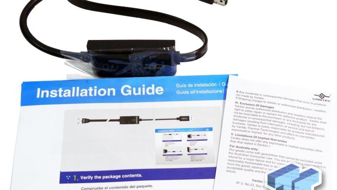 Vantec NexStar eSATA to USB 3.0 Adapter Review