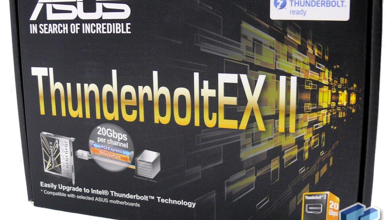 Thunderbolt 2: Ready for Windows with the ASUS ThunderboltEX II