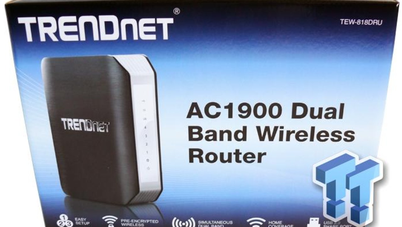 TRENDnet TEW-818DRU AC1900 802.11ac Wireless Router Review