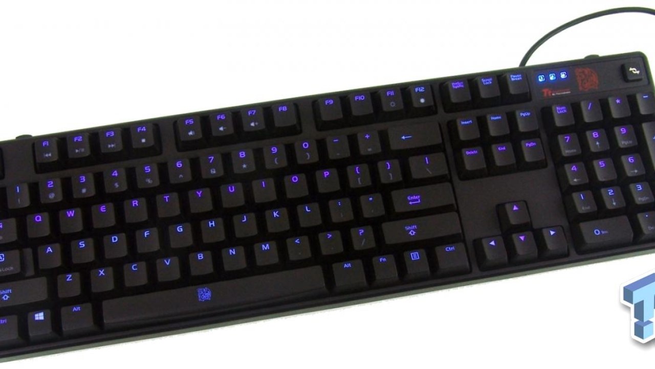 Tt eSPORTS Illuminated Poseidon Z Mechanical Gaming Keyboard Review