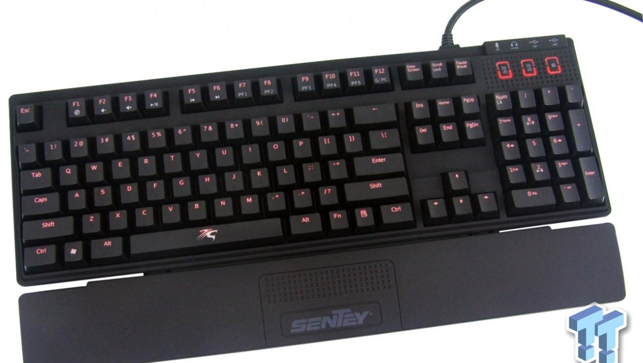 Sentey Crimson Pro Mechanical Gaming Keyboard Review