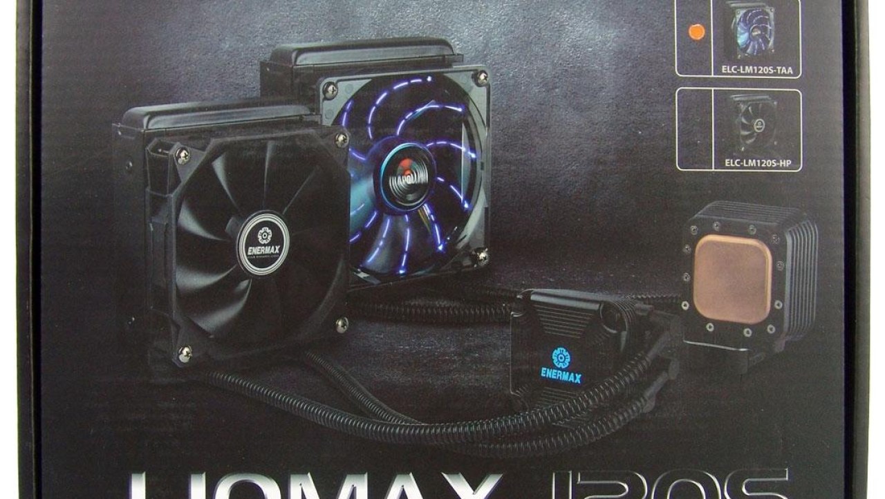 Enermax Liqtech 120S AIO Liquid CPU Cooler Review