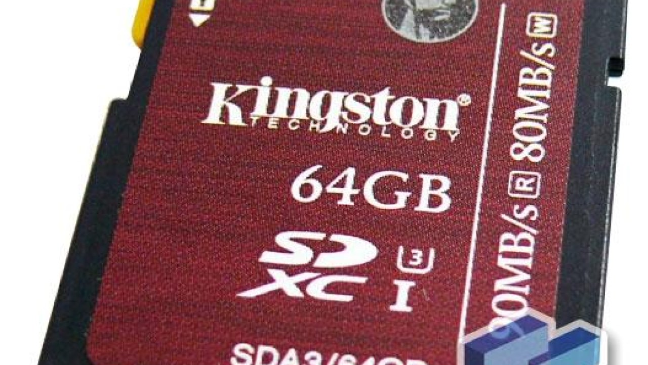 Kingston 64GB SDA3 SDXC UHS I Class 3 Memory Card Review