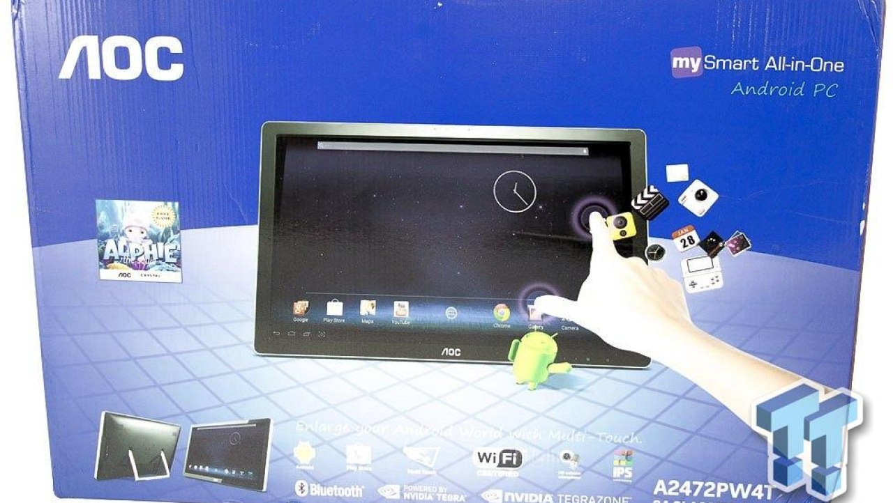 AOC A2472PW4T Monitor/Android All-in-One System Review