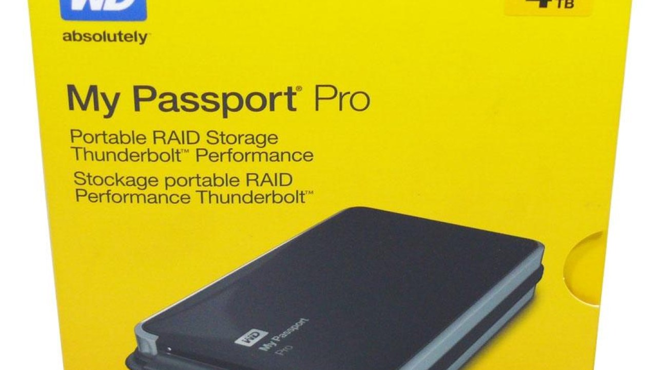 WD My Passport Pro 4TB Thunderbolt Portable Storage Review