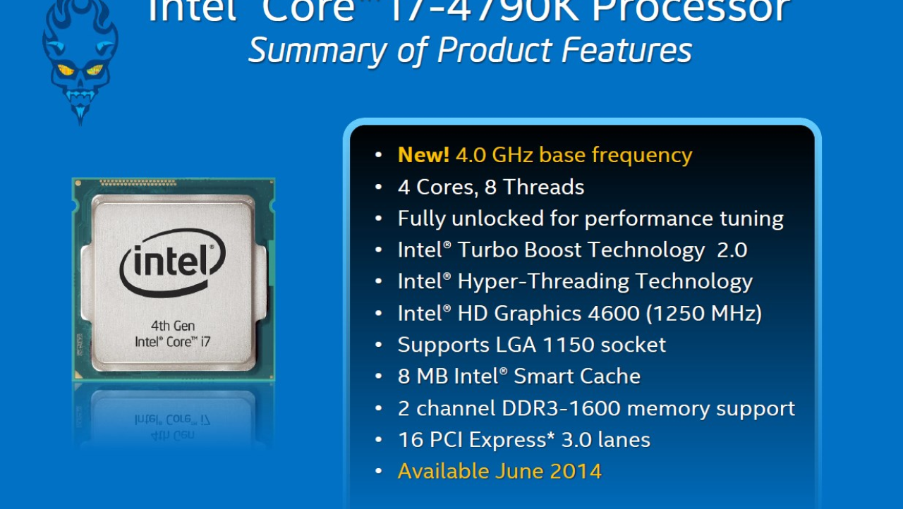 Intel Core i7 4790K (Devil's Canyon) CPU Review