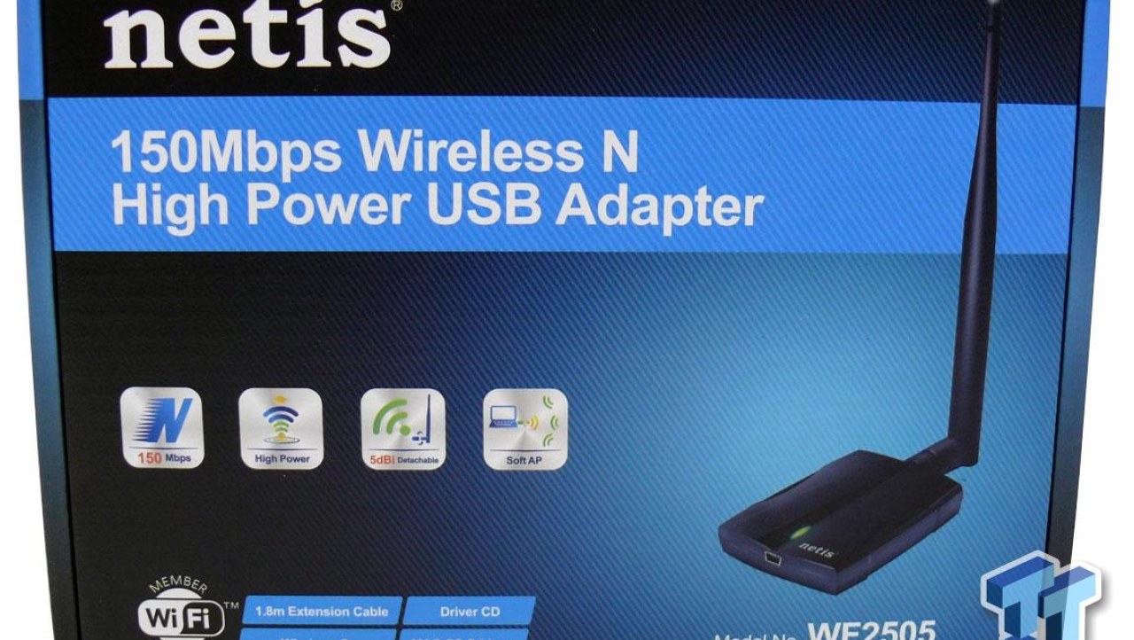 Netis WF2505 High-Power 150Mbps Wireless N USB Adapter Review