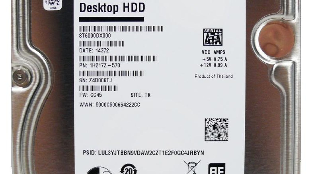 Seagate Desktop HDD ST6000DX000 6TB HDD Review