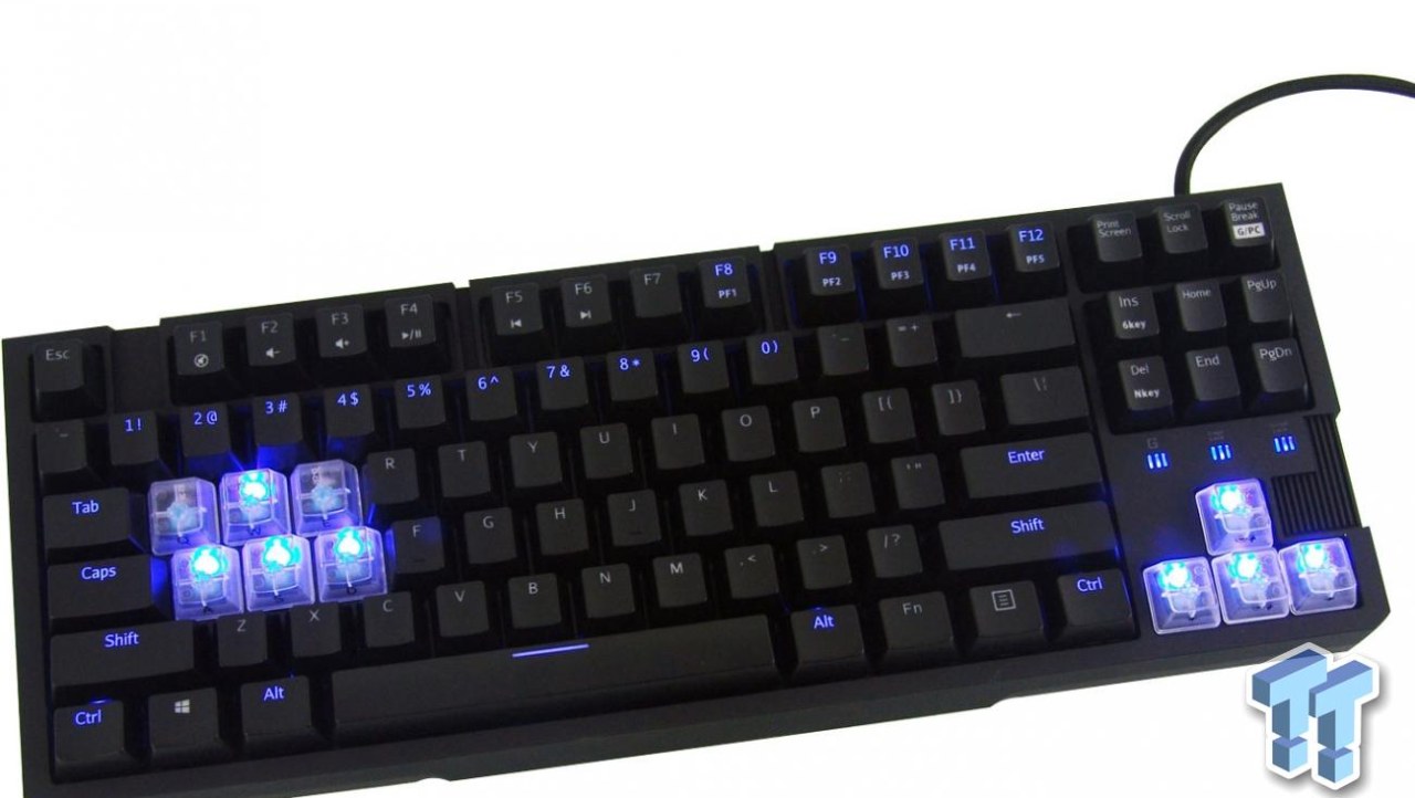 Rosewill RGB80 Mechanical 16.8m Color Backlit Gaming Keyboard Review