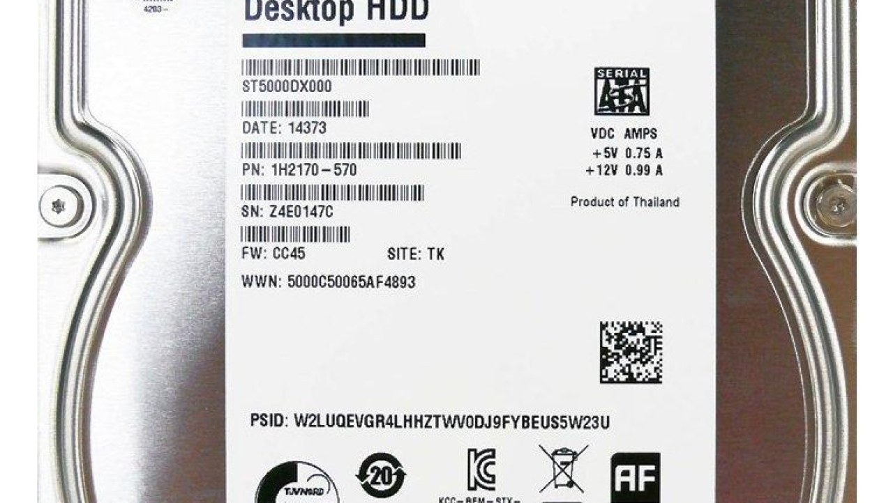 Seagate Desktop HDD 5TB ST5000DX000 Consumer Review
