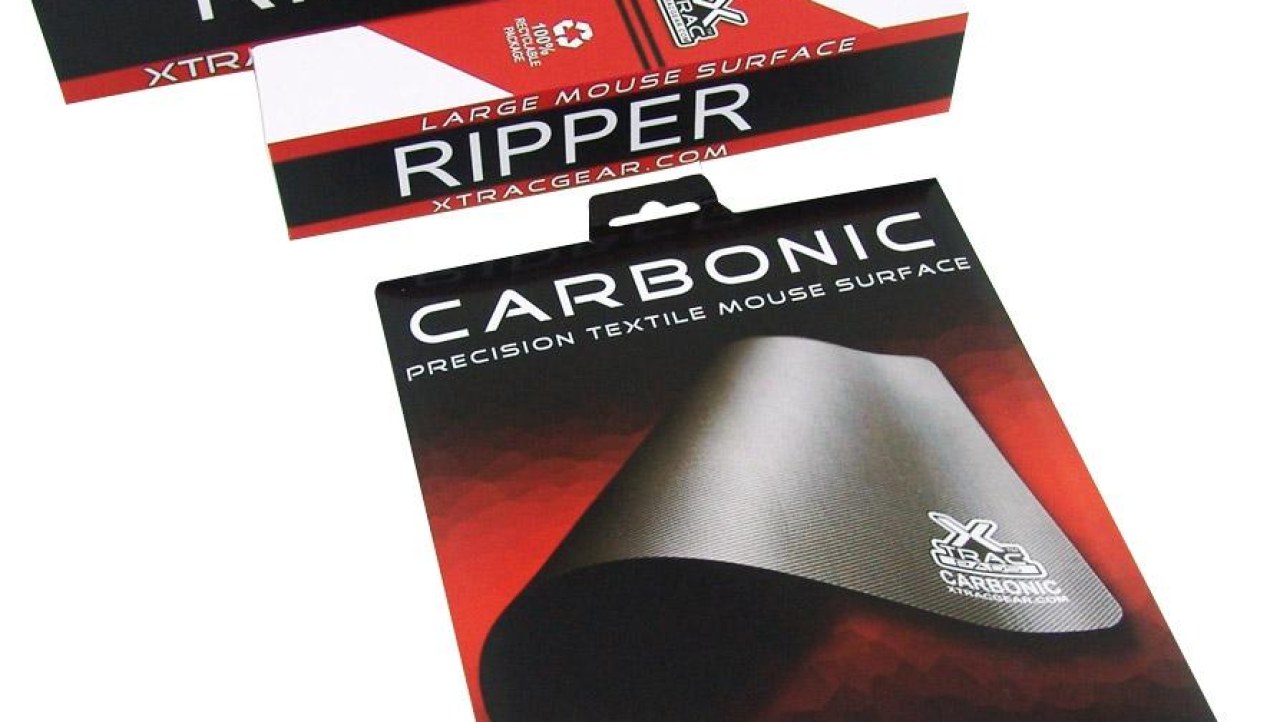 XTracGear Carbonic, Ripper and Ripper XXL Mouse Pads Review