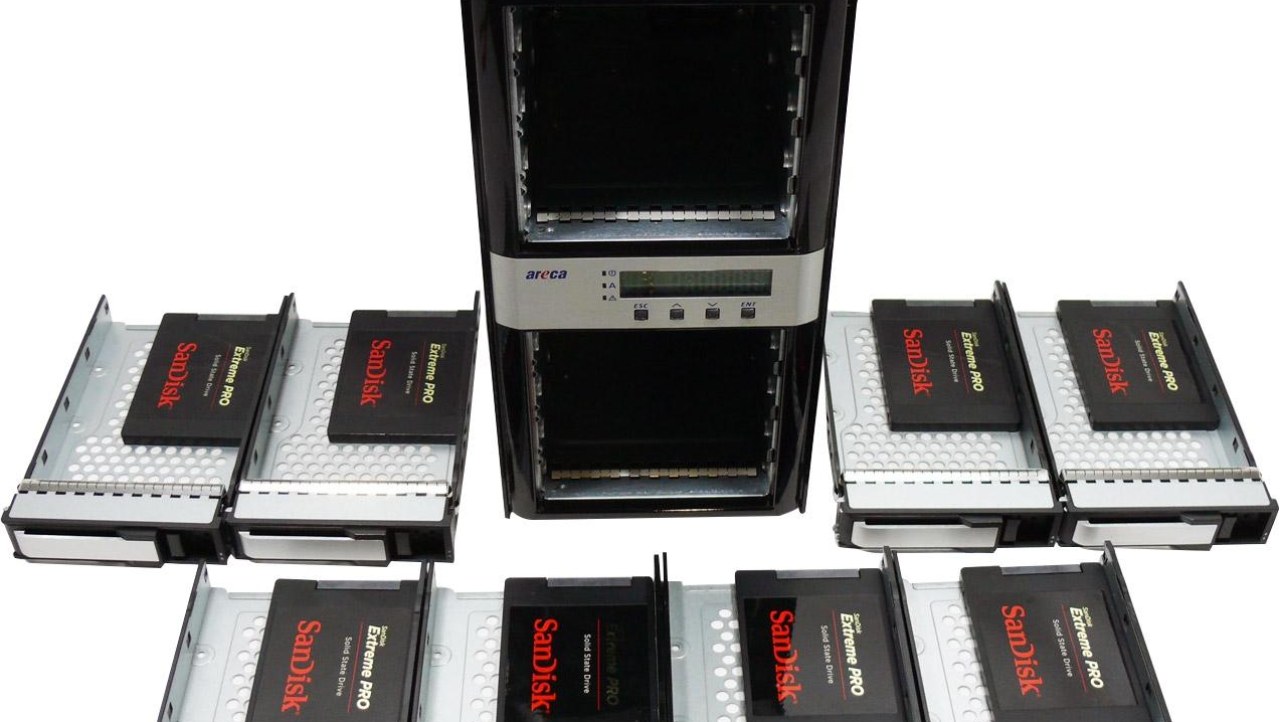 Areca ARC-8050T2 Thunderbolt 2 8-Bay RAID Tower DAS Review