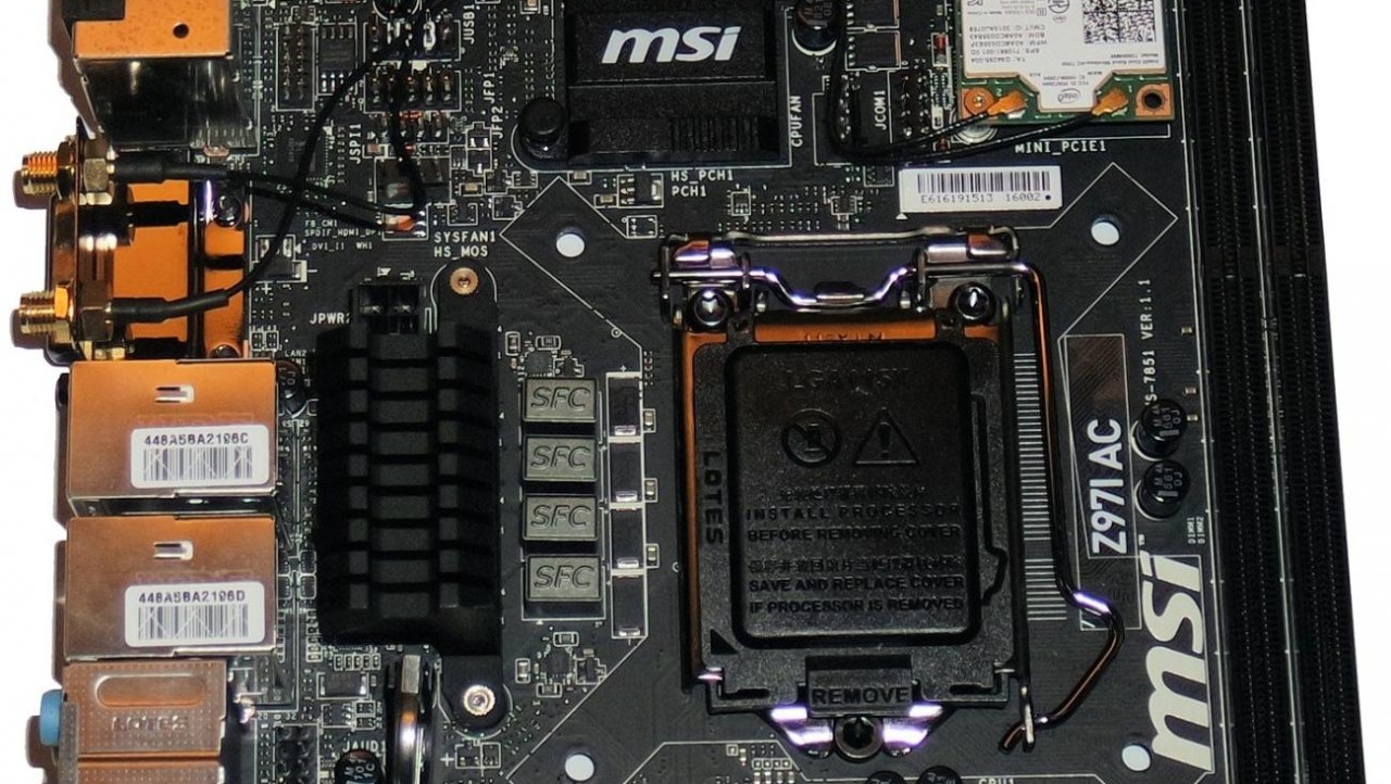 MSI Z97I AC (Intel Z97) Mini-ITX Motherboard Review