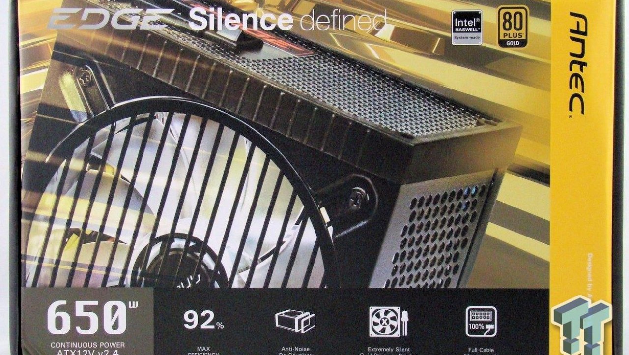 Antec EDGE 650W 80 PLUS Gold Power Supply Review