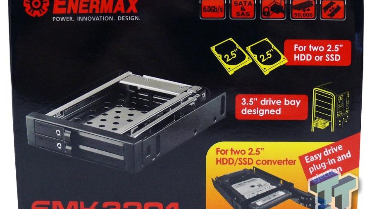 Enermax EMK3201 Dual-Bay 2.5-inch HDD/SSD Internal Enclosure Review