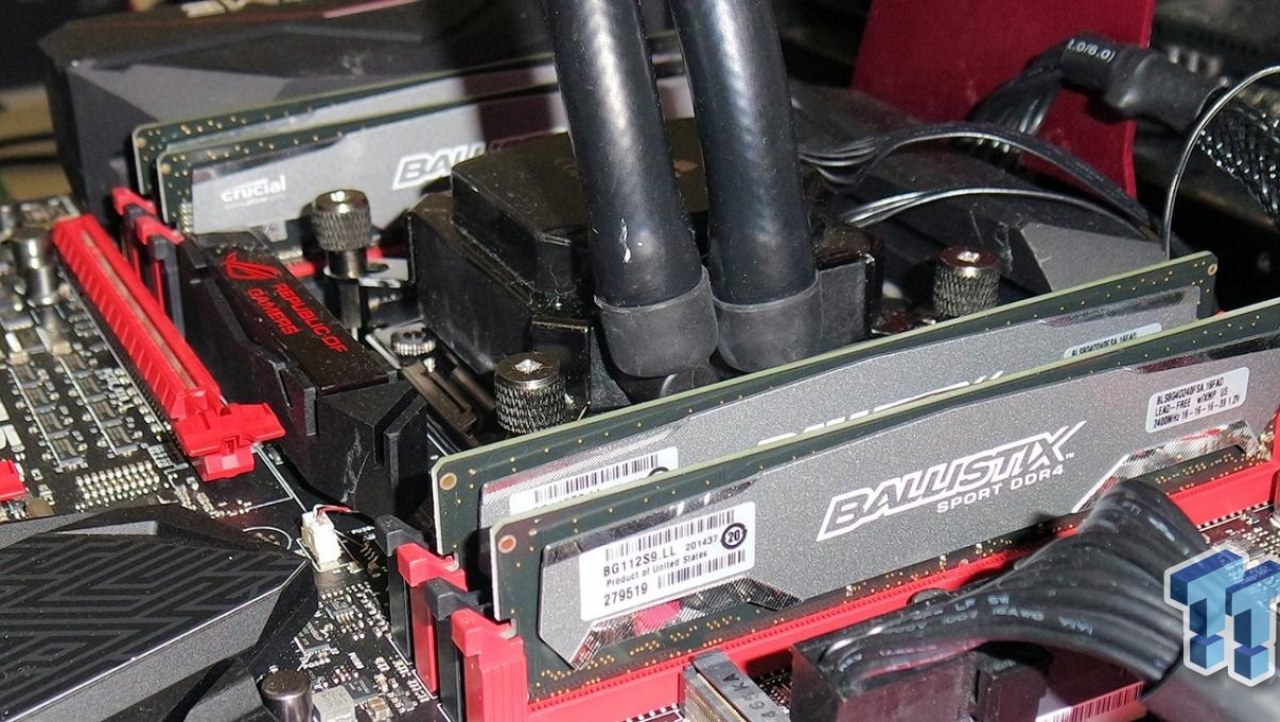 Crucial Ballistix Sport DDR4-2400 32GB Quad-Channel Memory Kit Review
