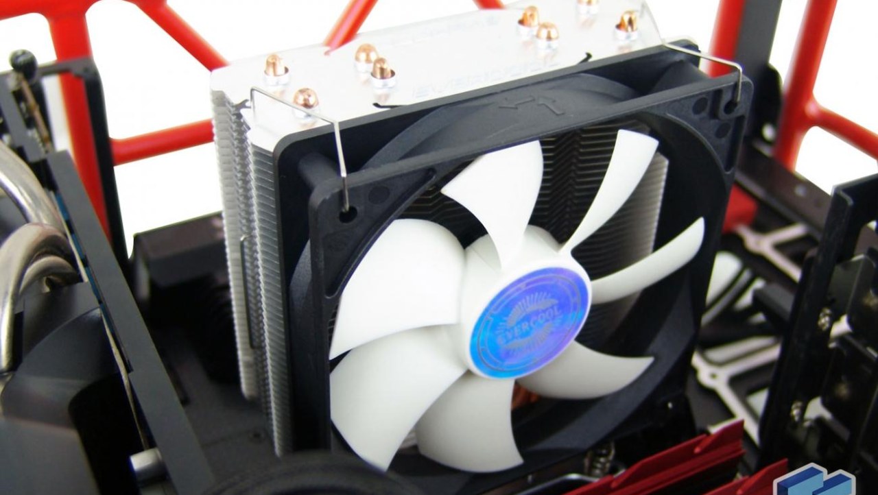Evercool Venti HPQ-12025 CPU Cooler Review