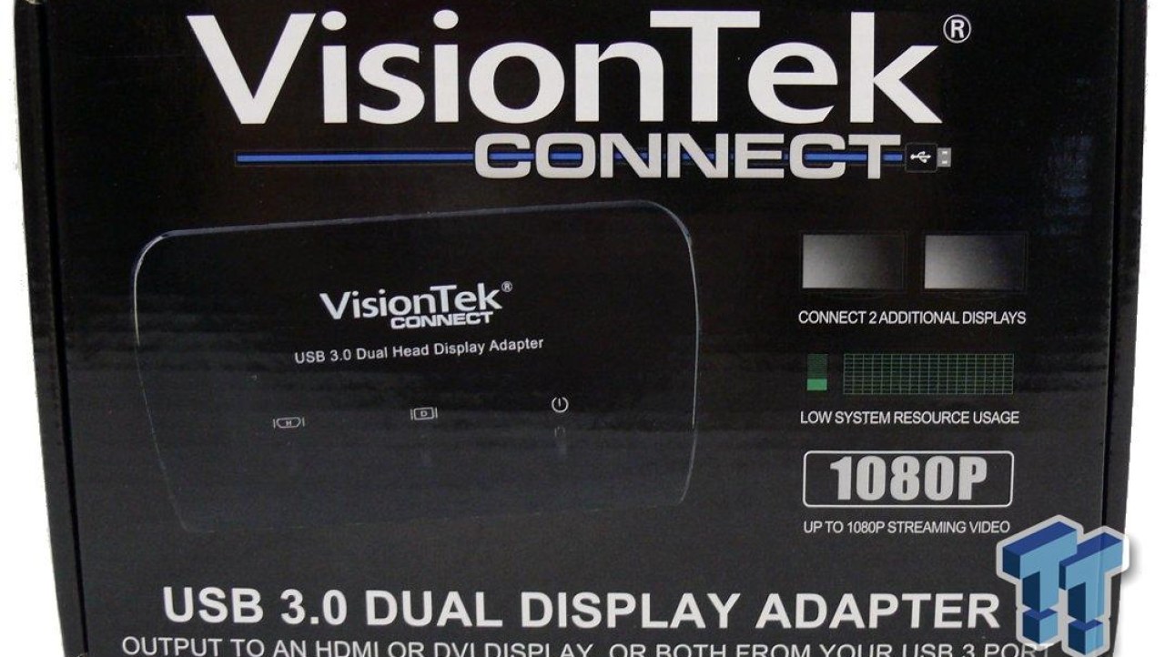 VisionTek Connect Dual Head USB 3.0 Display Adapter Review