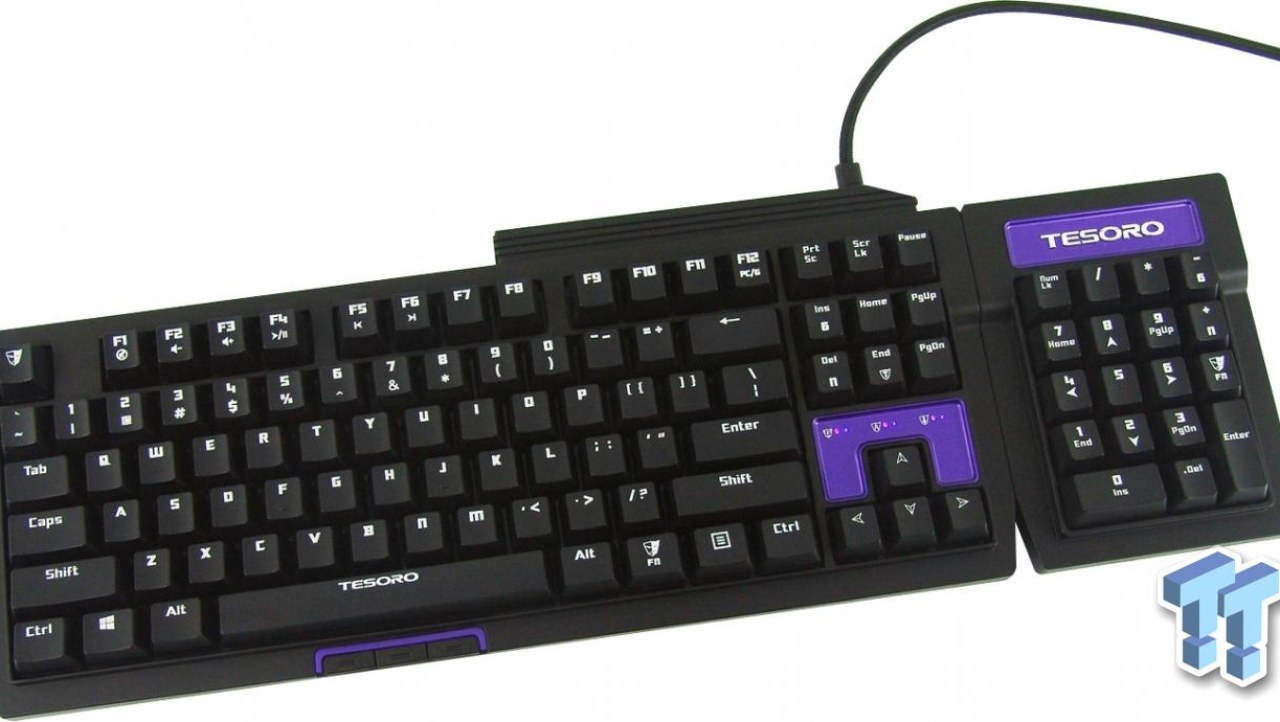 Tesoro Tizona G2N Mechanical Gaming Keyboard and G2N-P Numpad Review