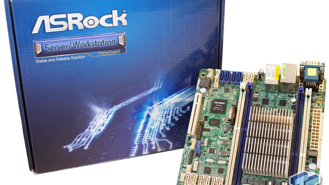 ASRock Rack C2550D4I (Intel Avoton) Mini-ITX Server Motherboard Review